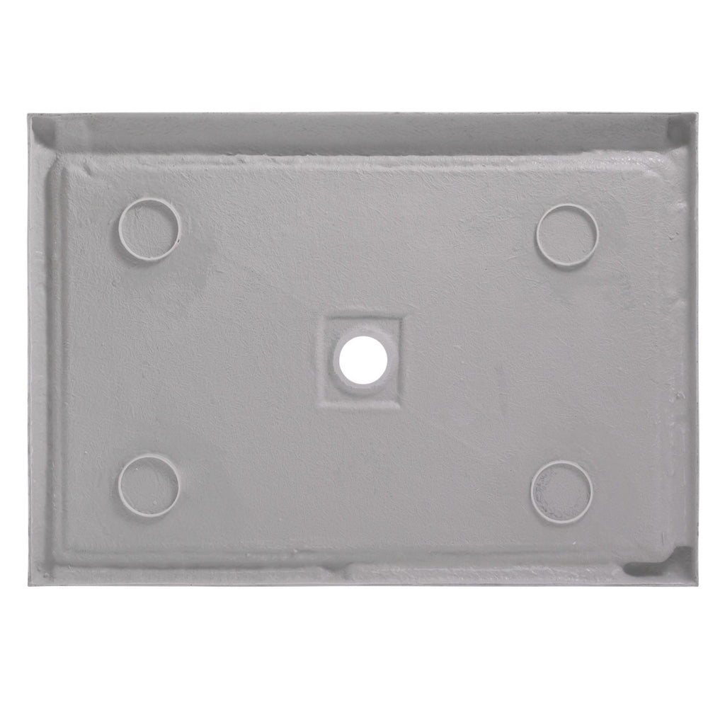 White Rectangular Shower Base B9592