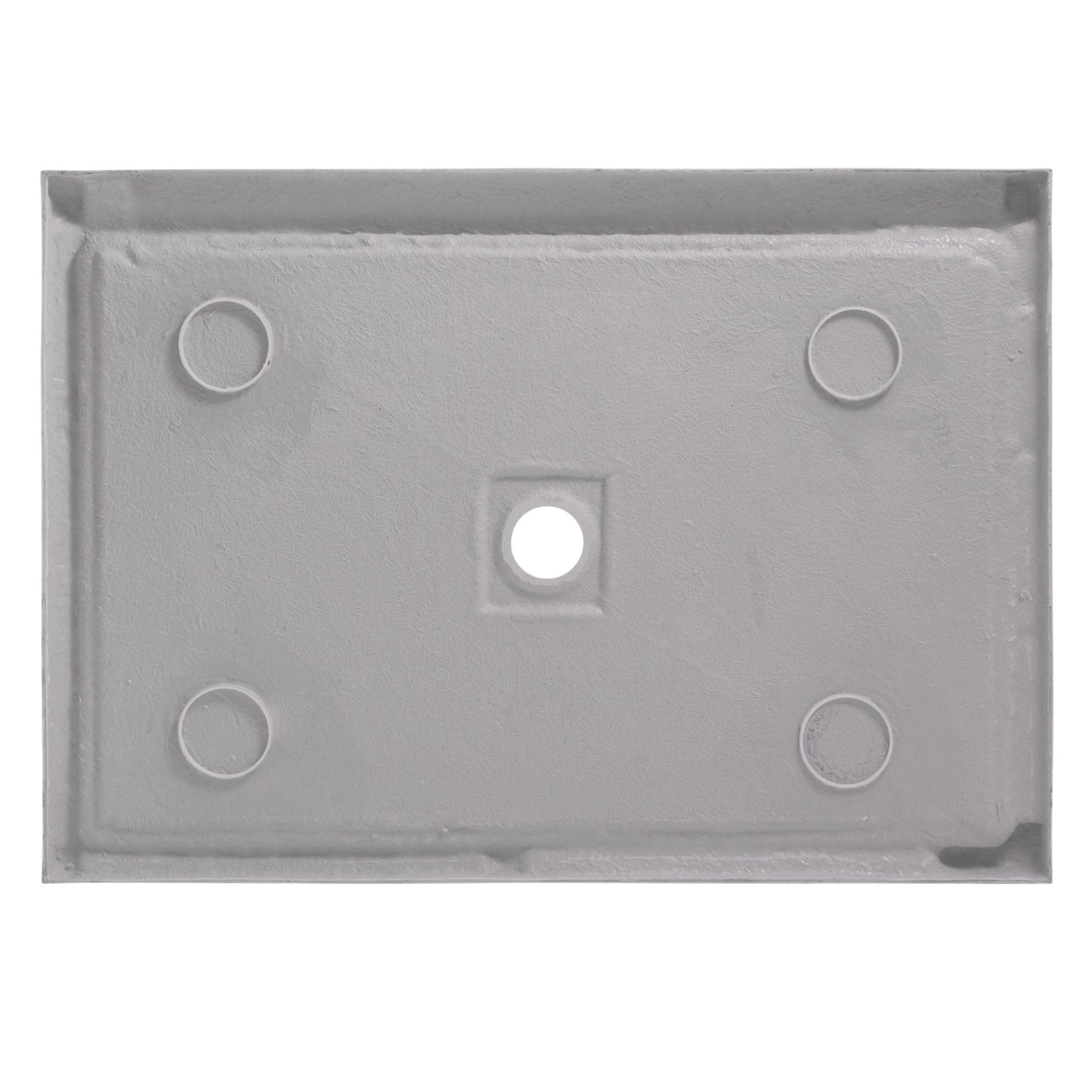 White Rectangular Shower Base B9592
