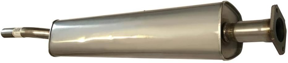 Stainless Steel Resonator Muffler Exhaust System Kit M9716