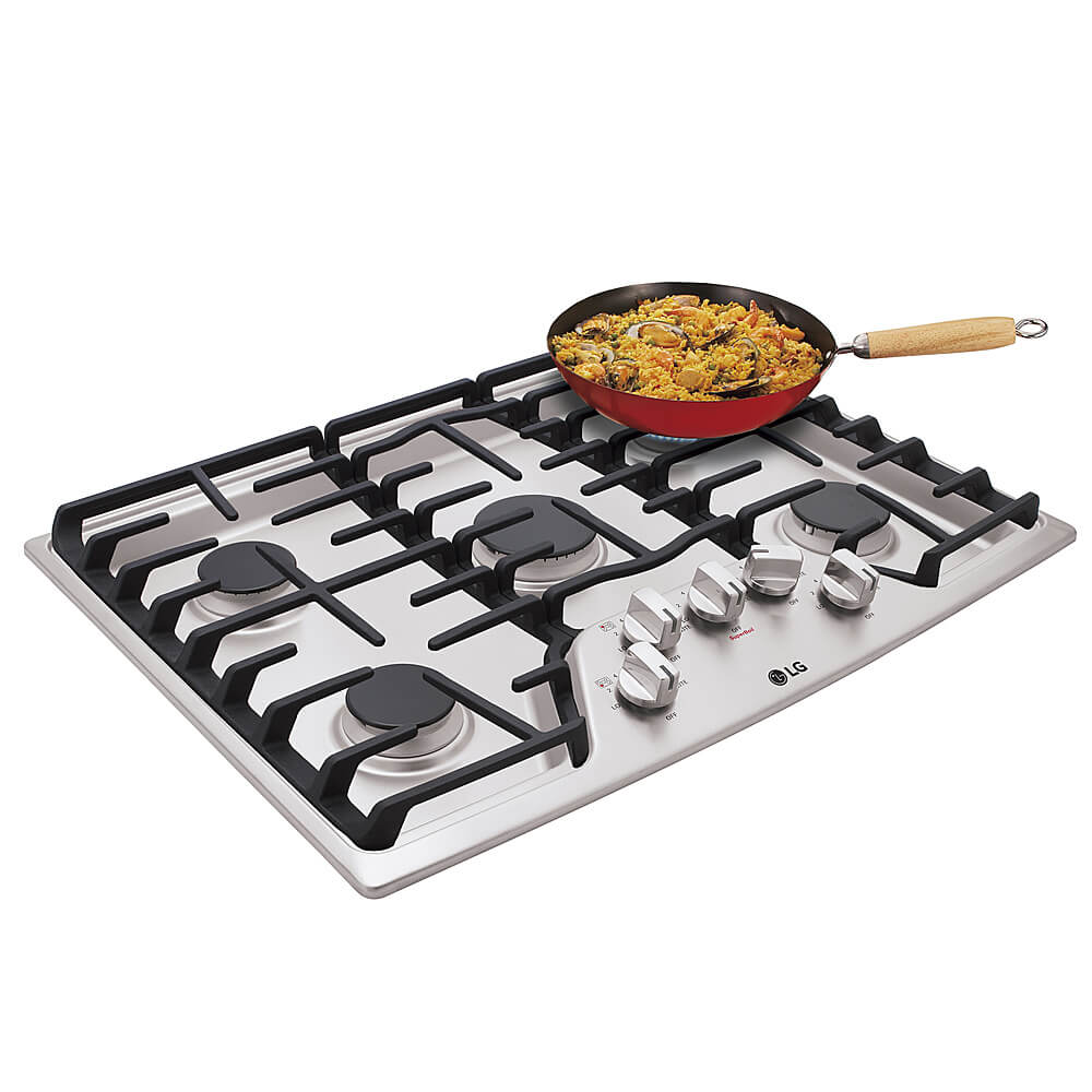 30" Gas Cooktop - Stainless Steel T216