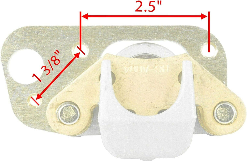 Front and Rear Brake Caliper with Brake Pads Pack of 2 U576257