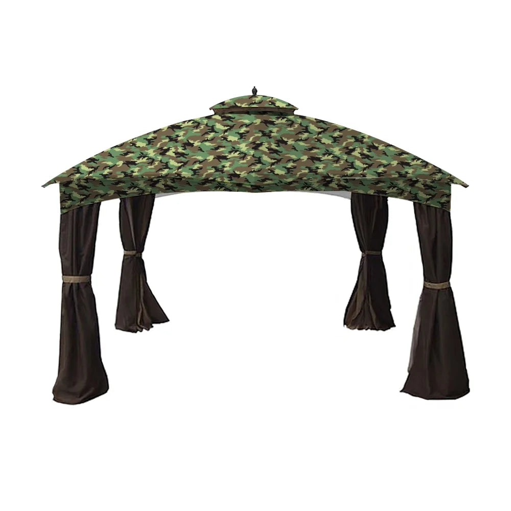 Camo Green Replacement Canopy Top Cover for 10x12 Gazebo J976
