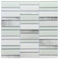 12x22 Glass Mosaic Sheet V18875