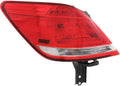 2005 2007 Toyota Avalon Tail Light Assembly Driver Side with Bulbs B8687