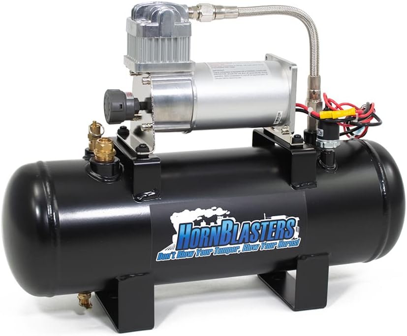 2 Gallon Air Horn Kit with 3 Trumpets F4008