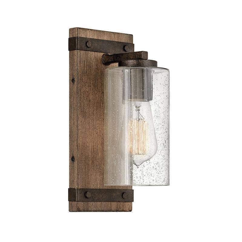 Aged Zinc 1 Light Bath J48914