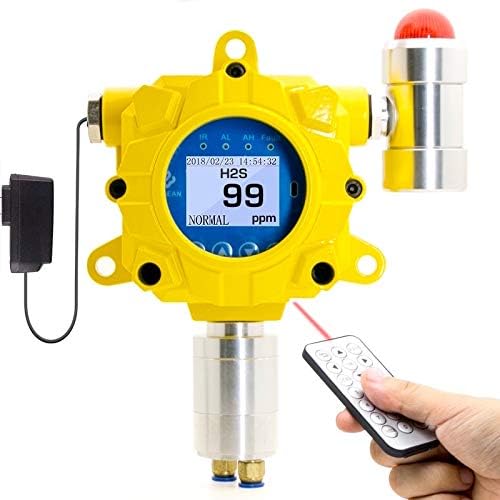 Explosion Proof Wall Mount Hydrogen Sulfide Detector with Adjustable Alarms K7098