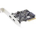 2-Port USB PCIe Card 10Gbps USB 3.1/3.2 Gen 2 Type-A C72000