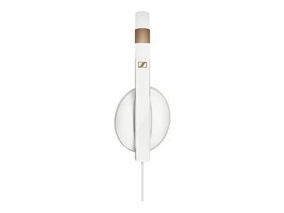 White On-Ear Headphones H396