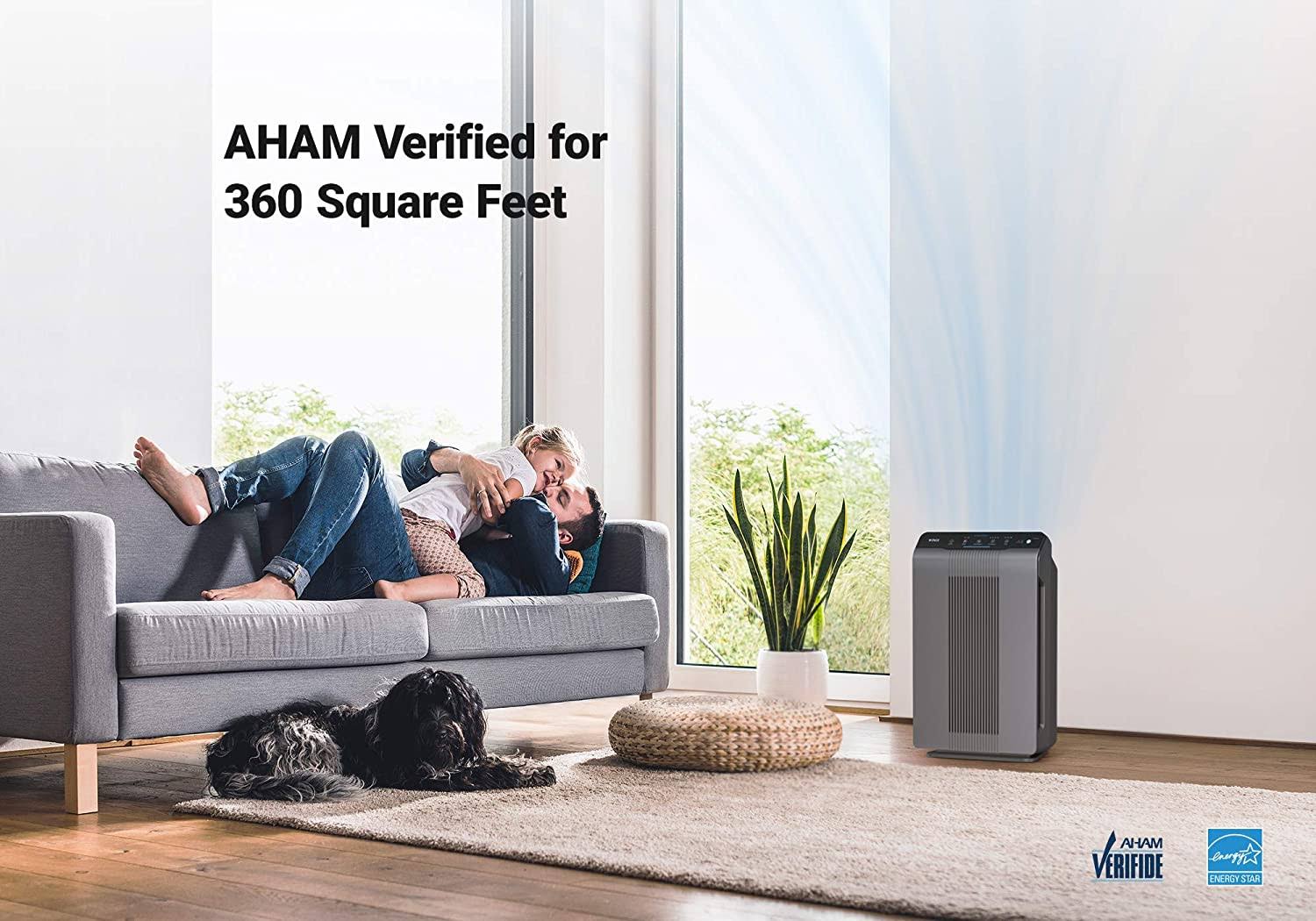 Air Purifier with True HEPA and Carbon K4333