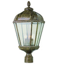 Black Tuscan Postmount Lantern X133039