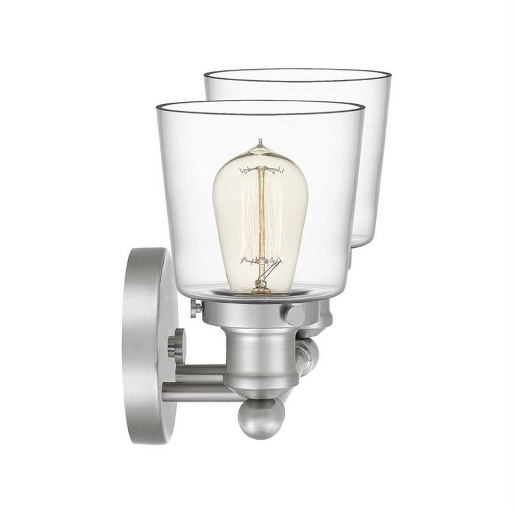 Brushed Nickel Bath Light A64173
