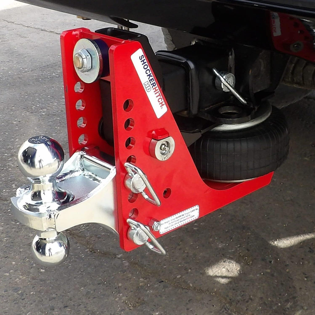 Air Hitch with Combo Ball Mount (2" & 2-5/16" Balls), Fits 2-1/2" Hitch - 12,000 lbs Y1430