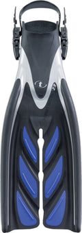 Cobalt Blue Open Heel Strap Fins U924