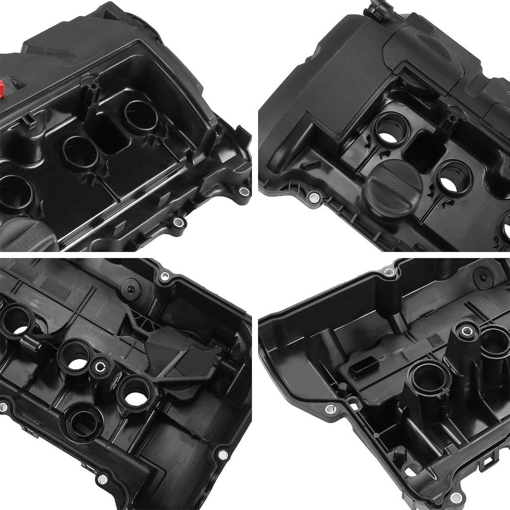 Engine Valve Cover with Gasket & Cap Compatible with Mini Cooper 1.6L DOHC Z959268