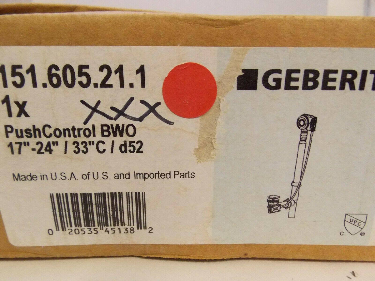 Polished Chrome 33x22 Metal Pushcontrol Cable A965768