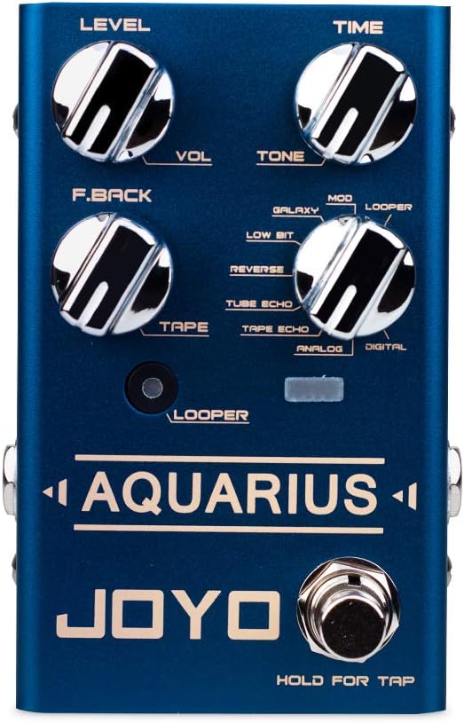 Digital Delay Effect Pedal with Looper for Electric Guitar S708778