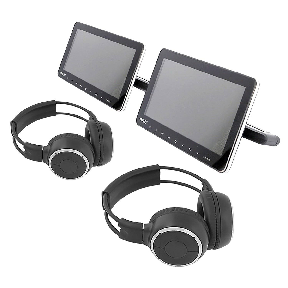 9.4x22 Car Headrest DVD Player Kit F74750