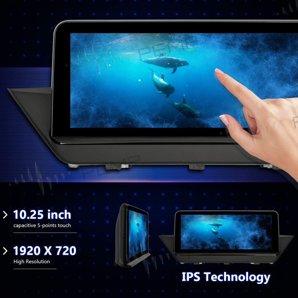 10.25 inch IPS Touch Screen CarPlay Android auto for BMW X1 E84 K811