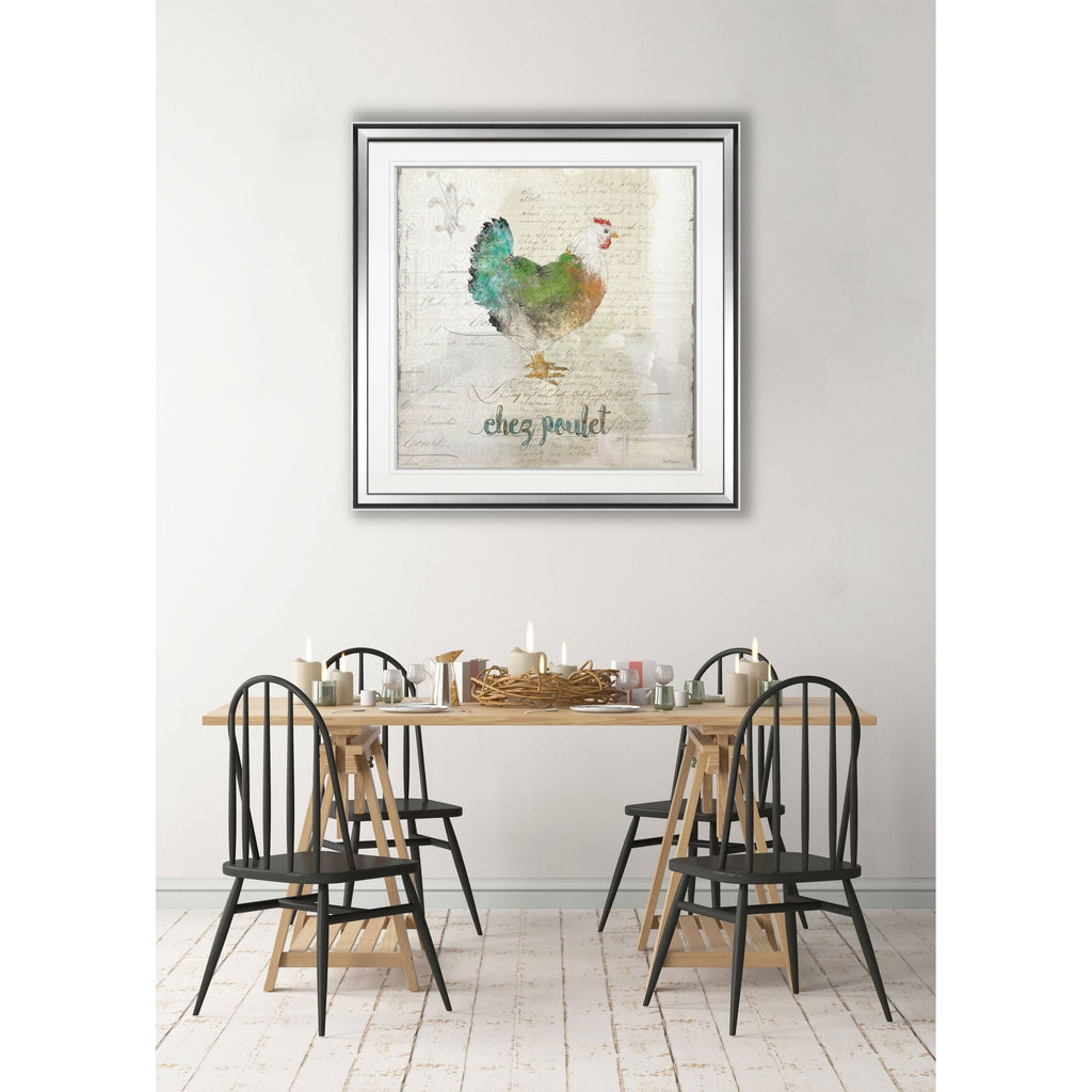 Framed Giclee Print 32 x 32 I3243