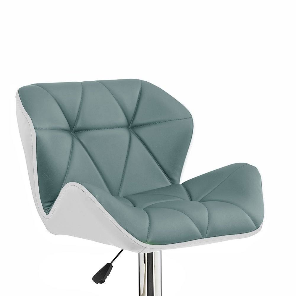 Red Adjustable Height Swivel Bar Stool C21874