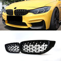 Gloss Black ABS Kidney Grille, 2-pc Set P6690