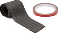 Black Rubber Rear Bumper Protector Trim Guard, 35 in, Pack of 2 Z866896