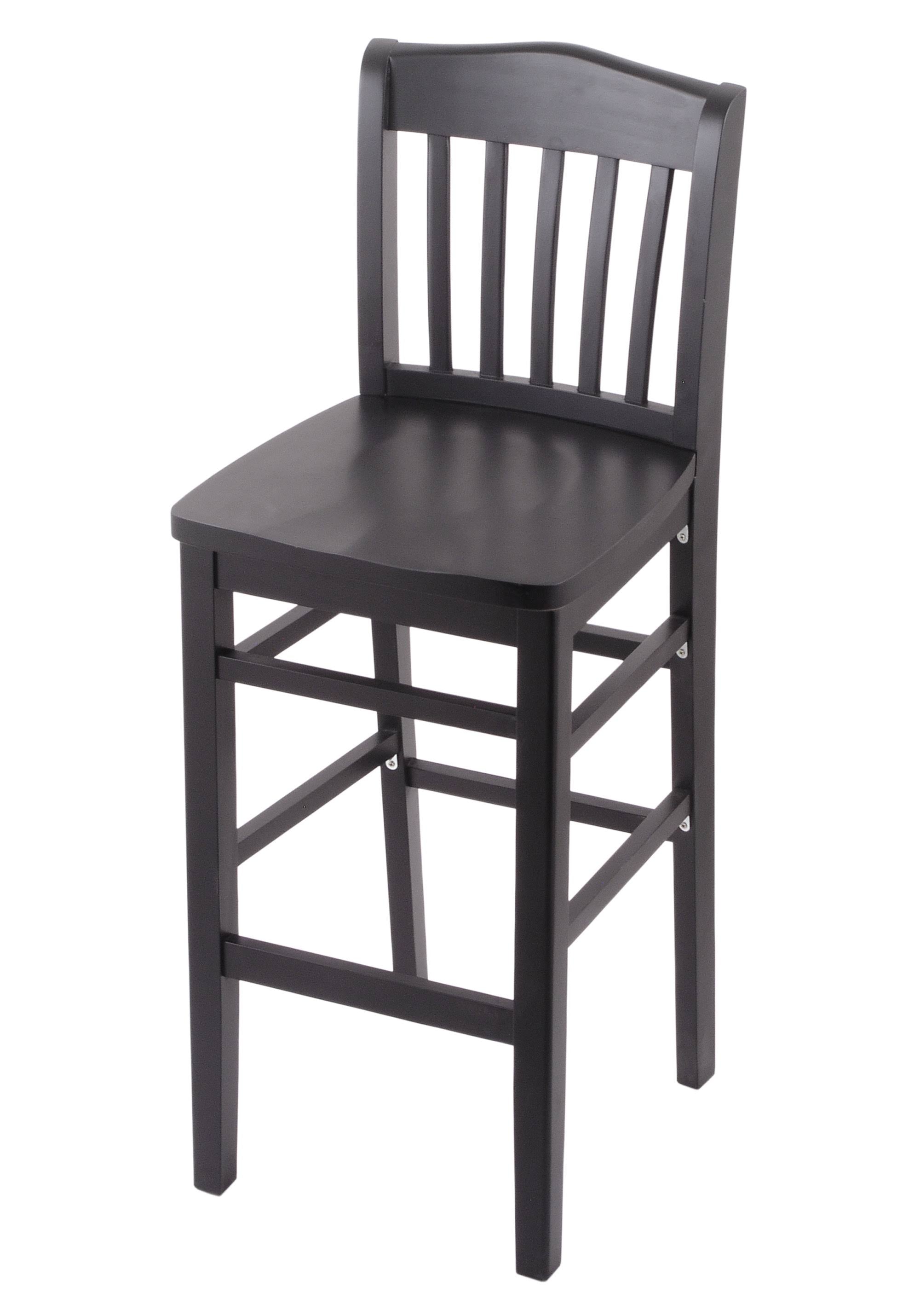 Black Finish Stool Z874278