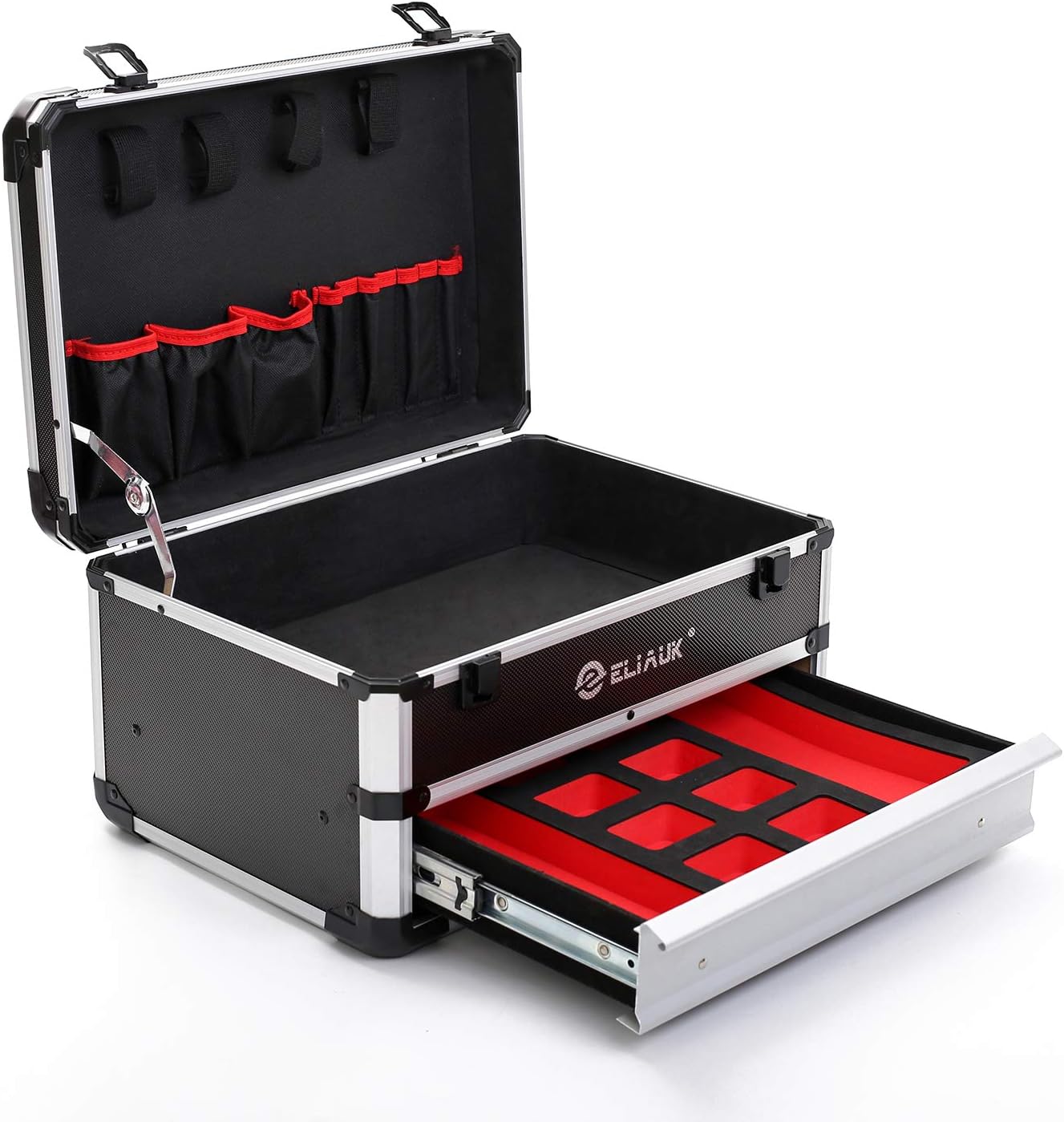Portable Aluminum Tool box with Drawer N177229