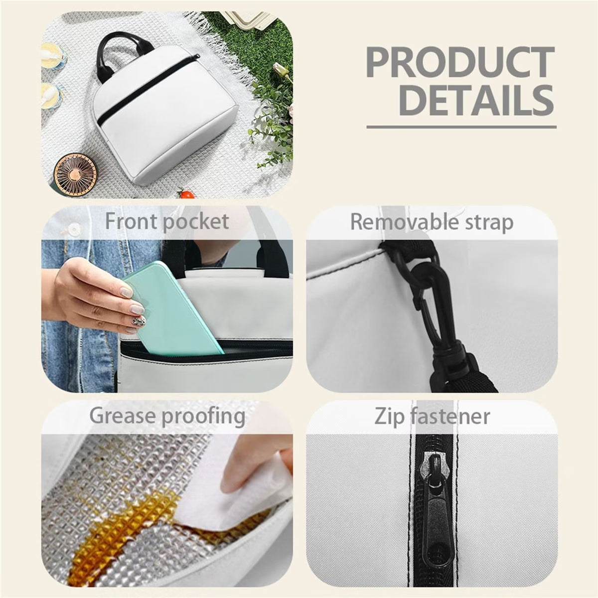 3 in 1 Backpack Set with Insulated Lunch Handbag K165