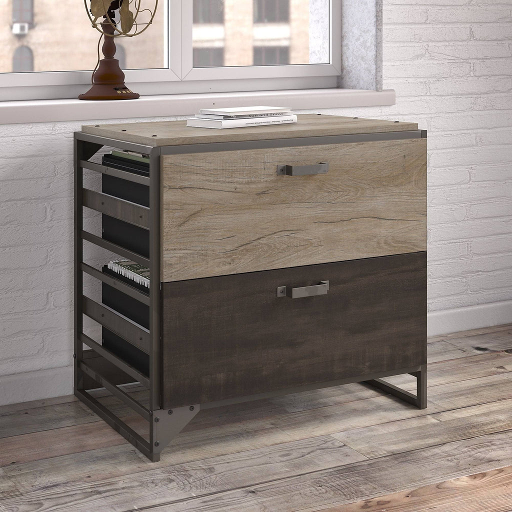 Black Lateral File Cabinet M863