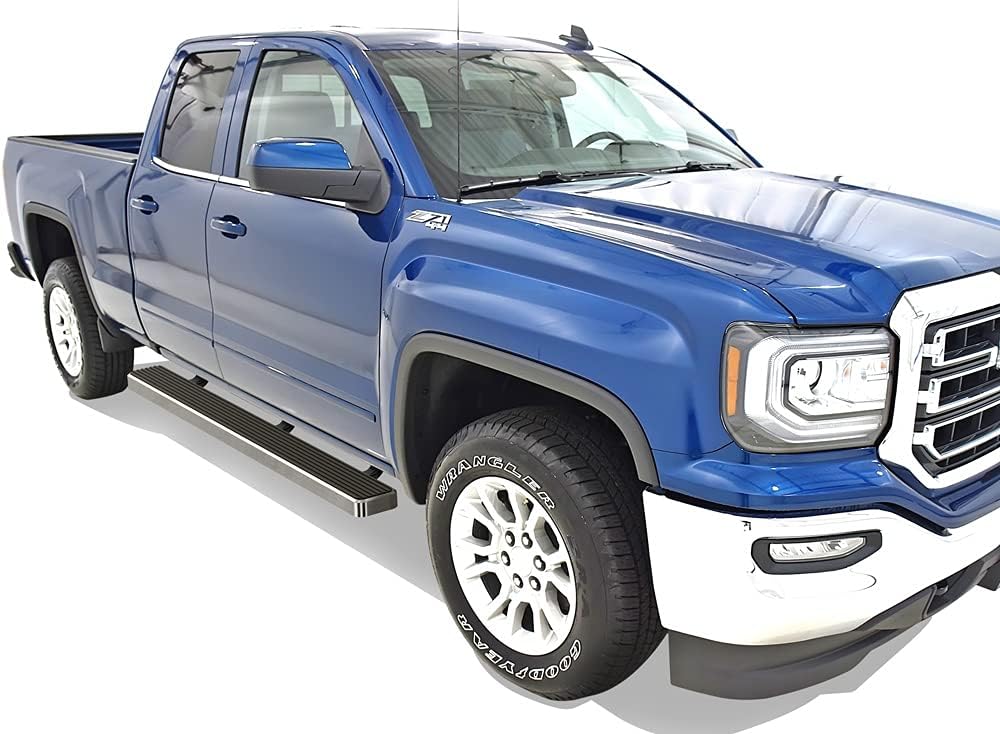 6in Running Boards for Silverado Sierra Double Cab K645169