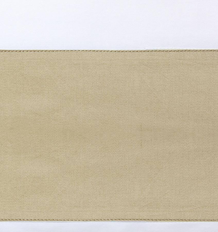 White / Oat Continental Sham 26x26 K4009