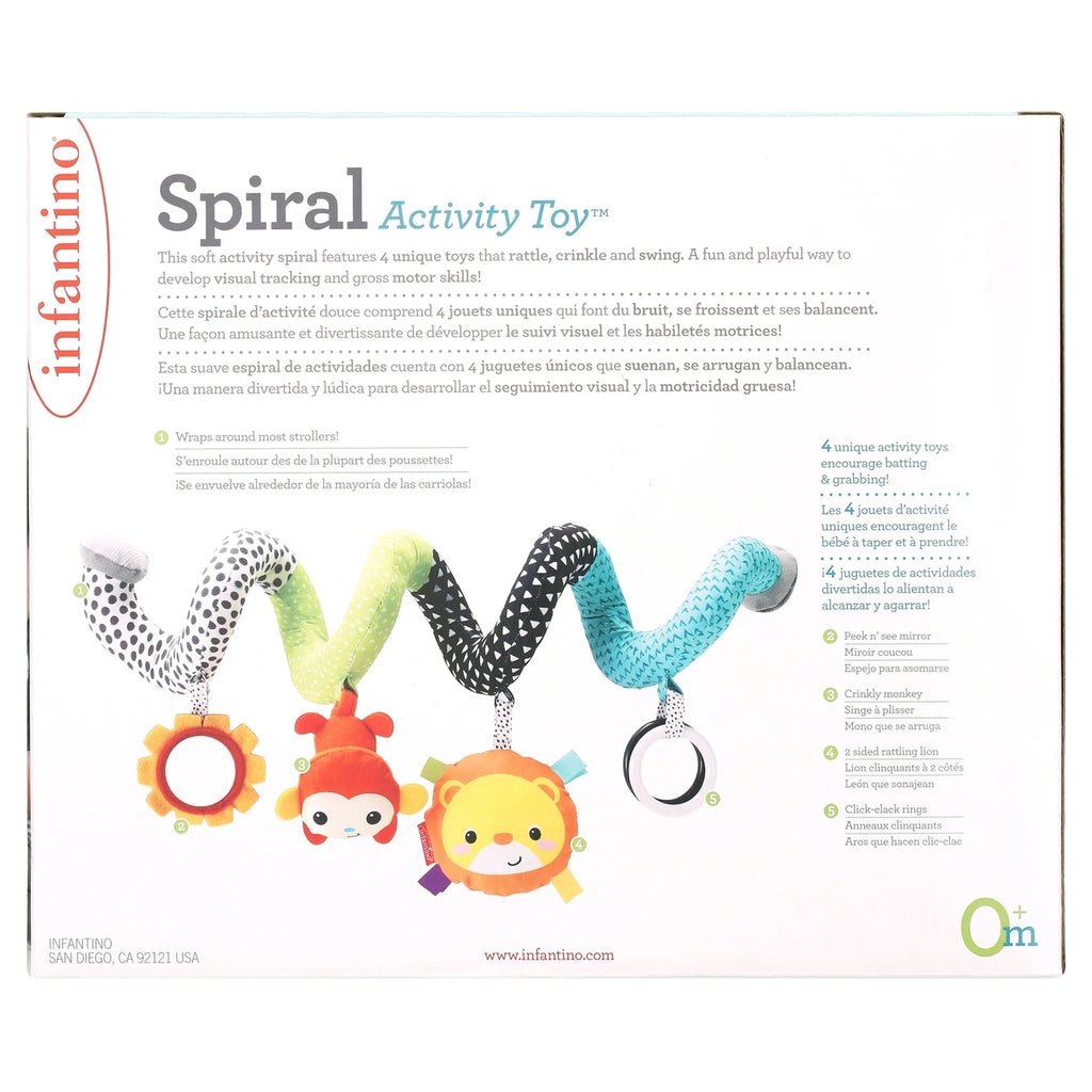 Multicolor Spiral Activity Toy Y396181