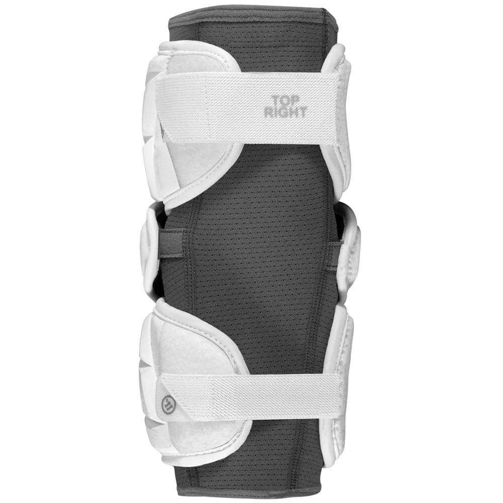 White Medium Lacrosse Arm Pads M394