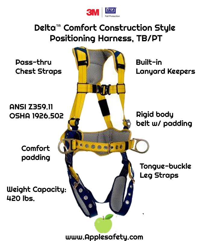 Comfort Construction Style Positioning Harness W653181