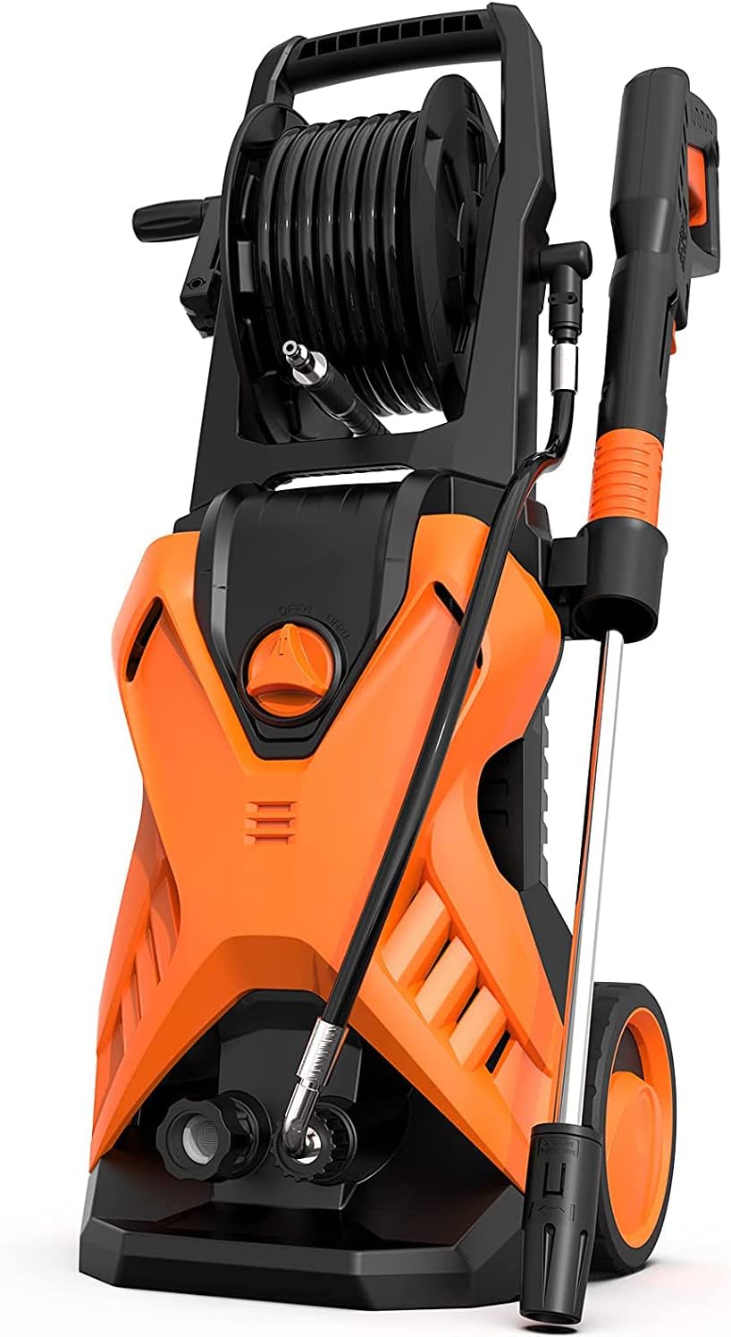 2300PSI Electric Pressure Washer with Adjustable Pressure Nozzle and Foam Cannon W894150