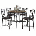 Tuscan Faux Marble Counter Table J558912