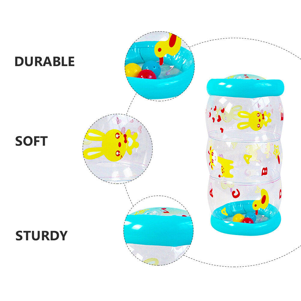 Colorful Inflatable Crawling Roll Ball Toy for Kids K84943