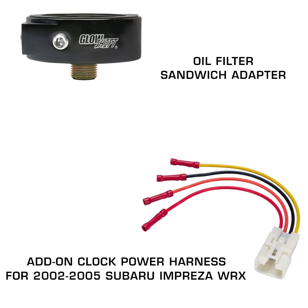 Tinted 7 Color 30 PSI Boost/Vacuum 100 PSI Oil Pressure Oil Temperature Gauges Fiberglass Triple Dashboard Pod F390
