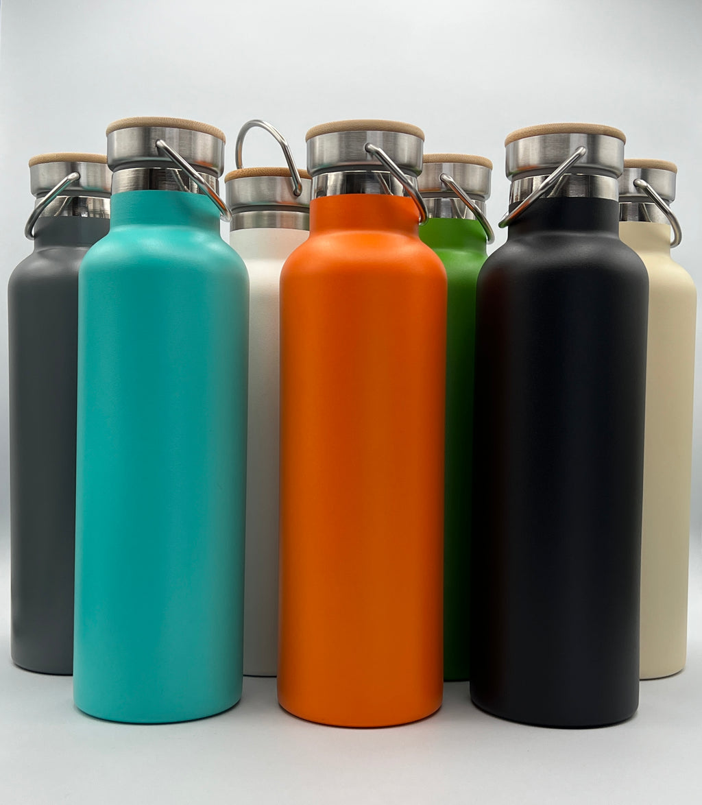 LIME Stainless Steel Sports Water Bottles 25oz K13505