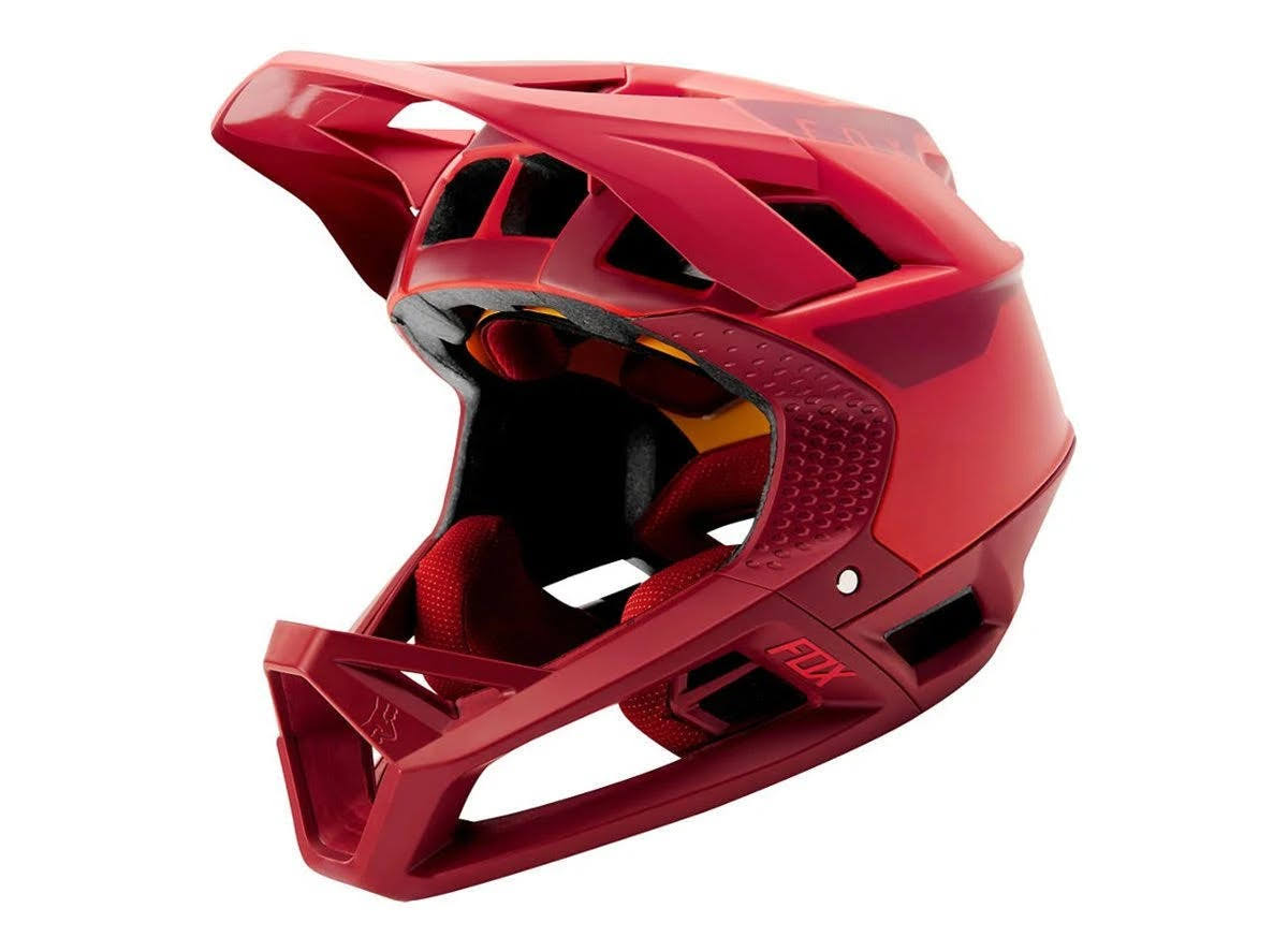 Bright Red Fox Racing Proframe Helmet R992