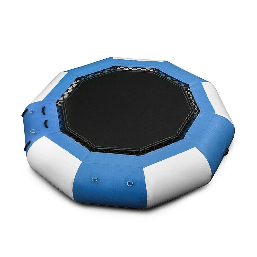 17Ft Inflatable Bouncer Trampoline Splash Padded Swimming Bouncing Floating Platform 400kg Load P225