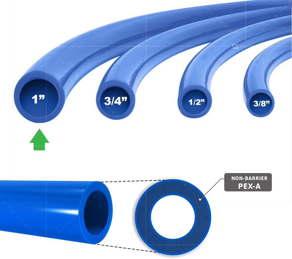 Blue PEX A Tubing Pipe 1 in. x 100 Feet I110