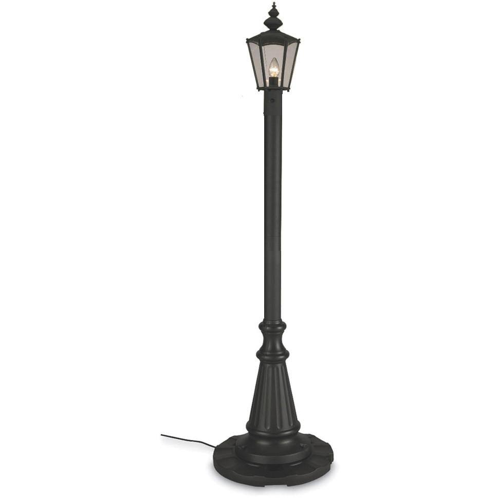 Black Single Lantern Patio Lamp M817