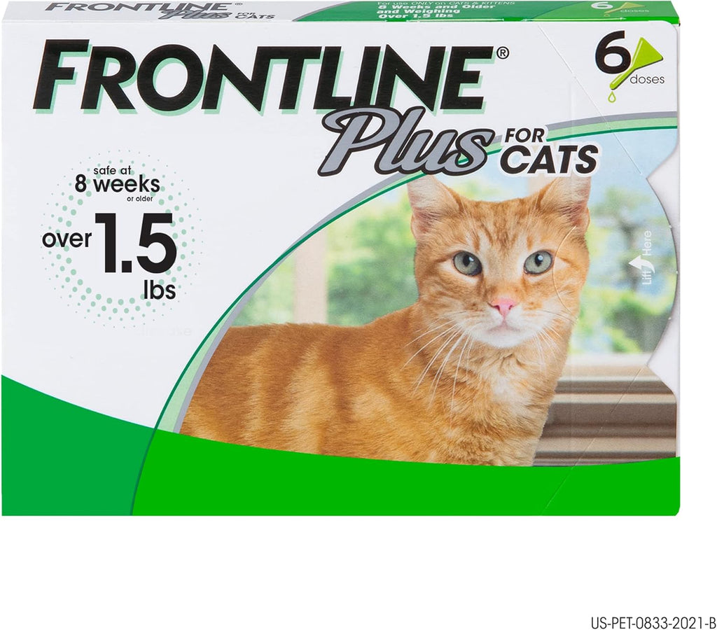 Flea and Tick Treatment for Cats (8 Doses) S544