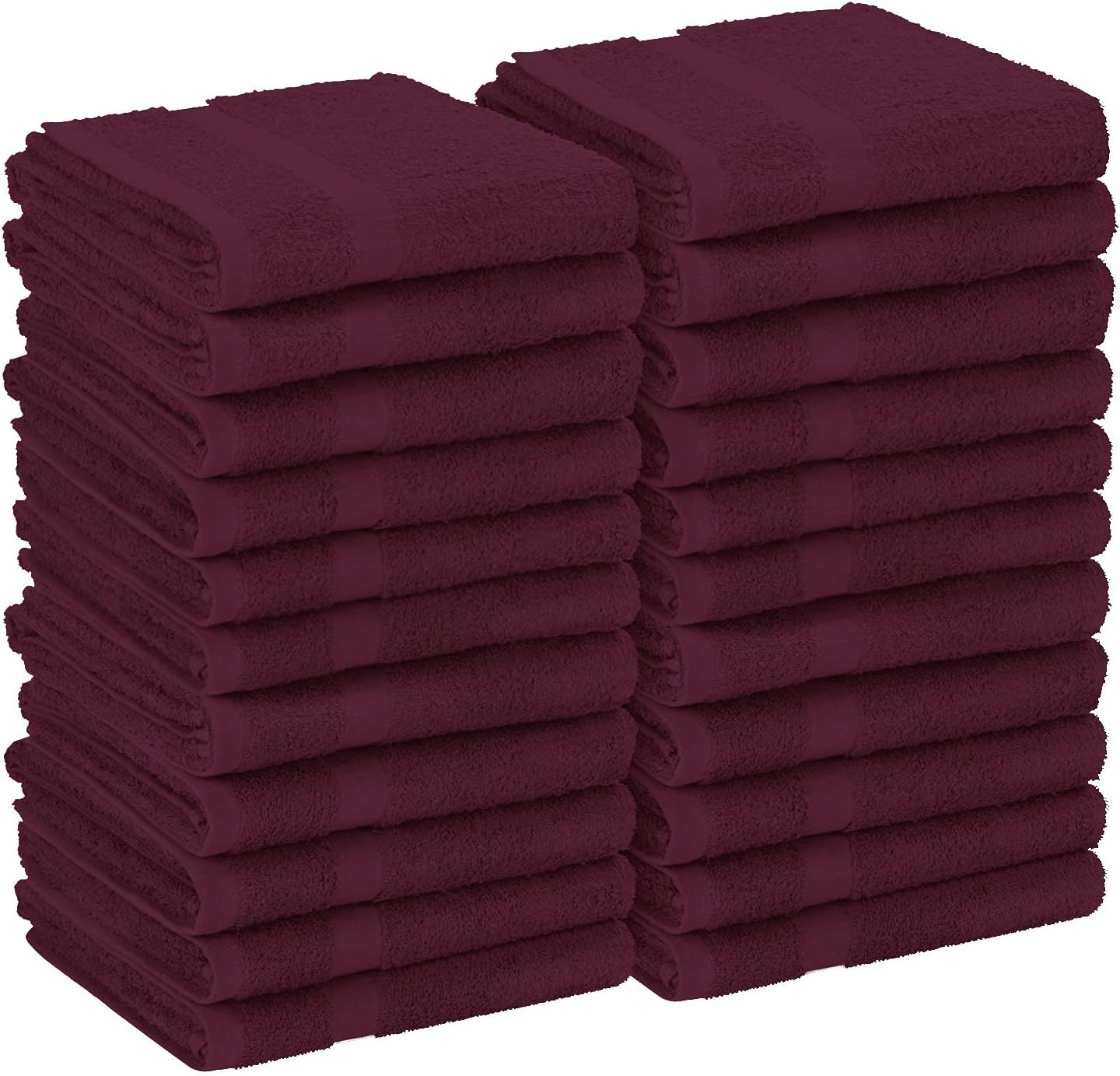 Black Salon Towels, Pack of 24, 16 x 27 Inches R555