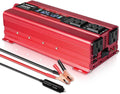 Car Power Inverter DC 12V to 110V AC Converter with LCD Display Dual AC Outlets Dual USB P342977