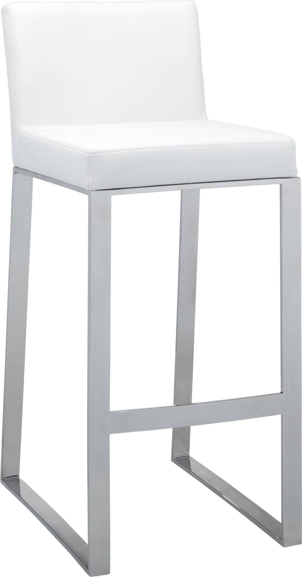 White Bar Stool P202