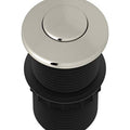 Polished Nickel Air Activated Switch Button for Waste Disposal W871